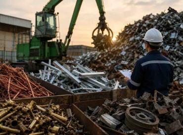 Copper scrap recycling